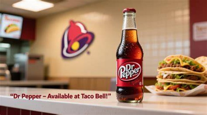 Does Taco Bell carry Dr Pepper?