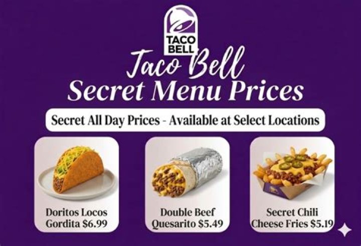 Does Taco Bell really have a secret menu?