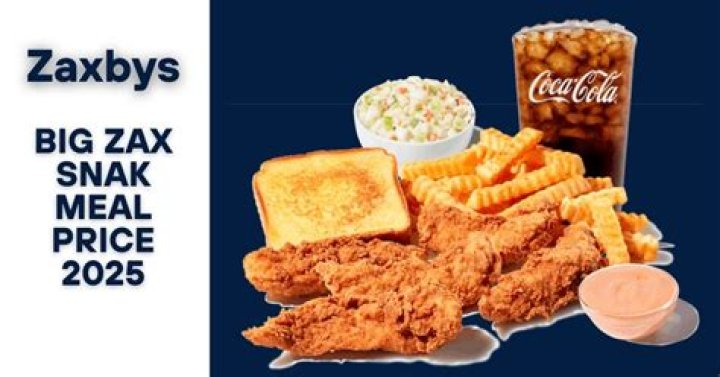 Does the Big Zax Snak Meal come with a drink?