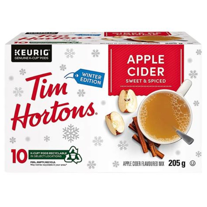 Does Tim Hortons sell hot apple cider 2020?