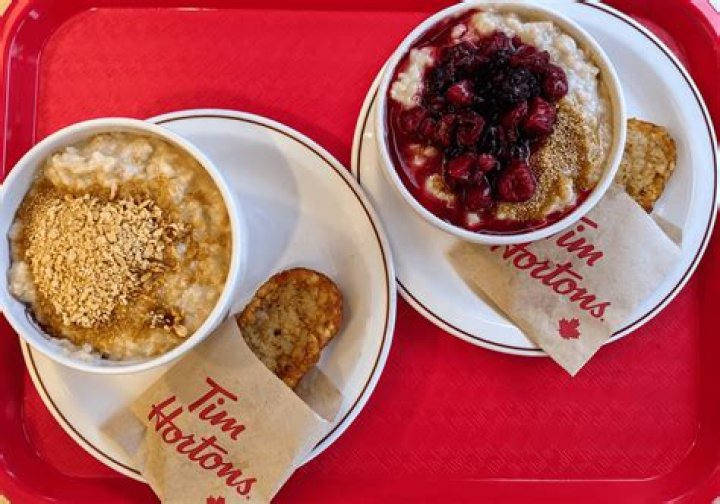 Does Tim Hortons sell oatmeal?