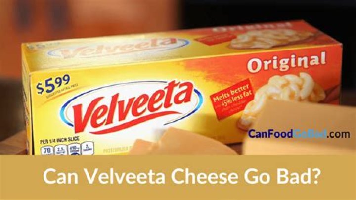 Does Velveeta cheese dip go bad?