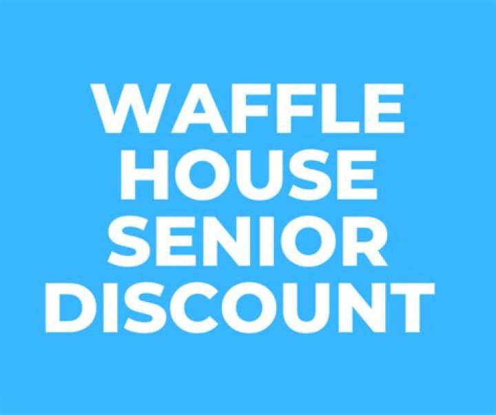 Does Waffle House offer senior discount?