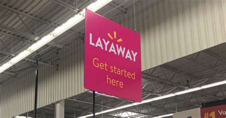 Does Walmart have layaway?