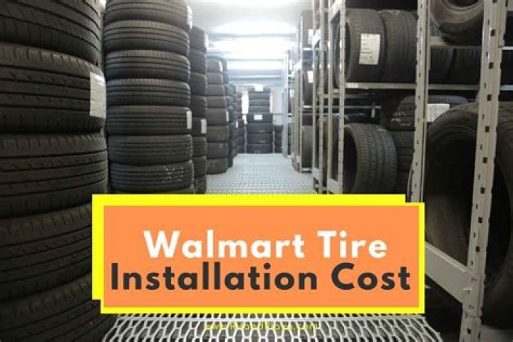 Does Walmart mount tires for free?