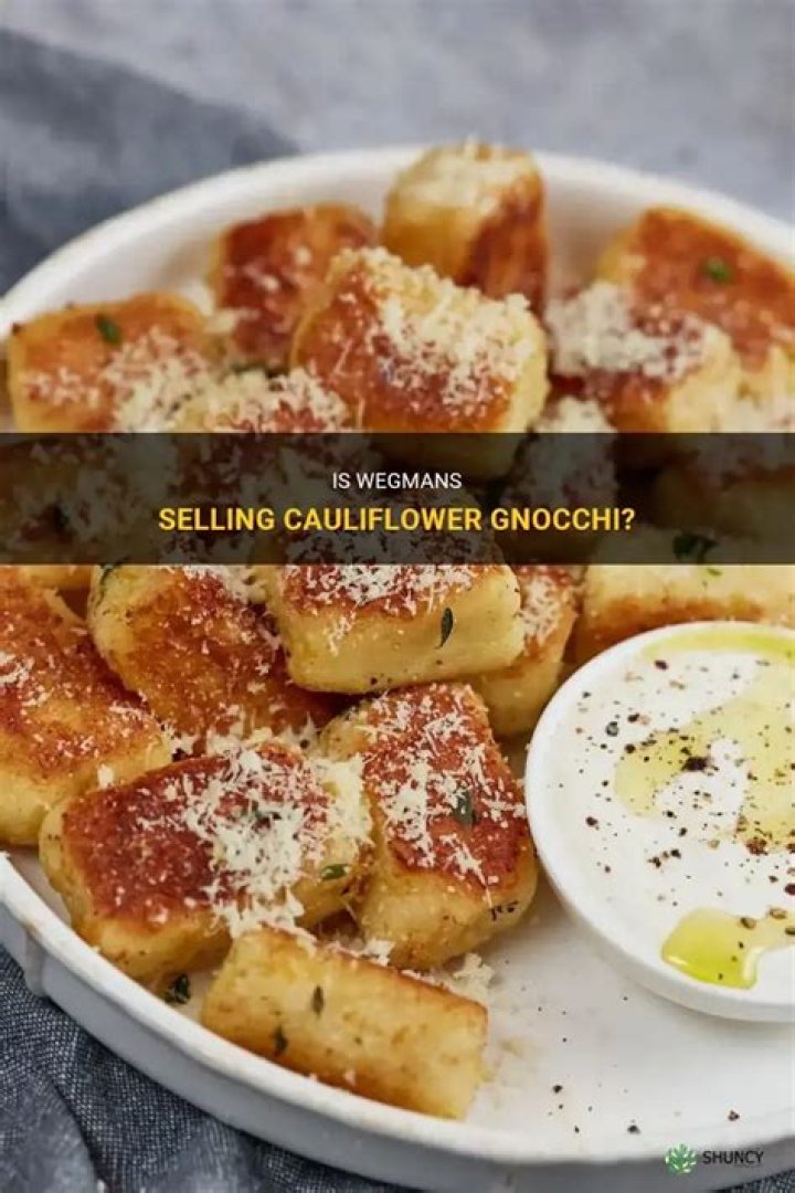 Does Walmart sell cauliflower gnocchi?