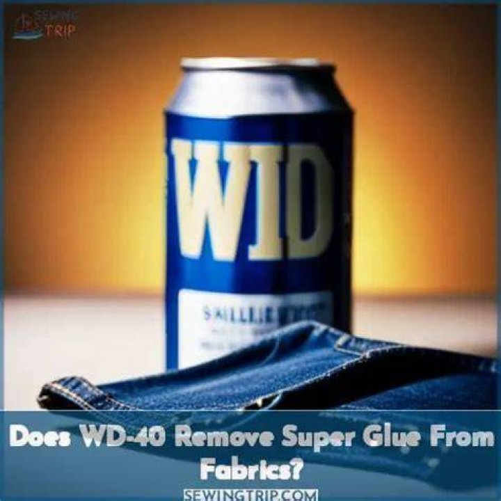 Does WD 40 remove super glue?