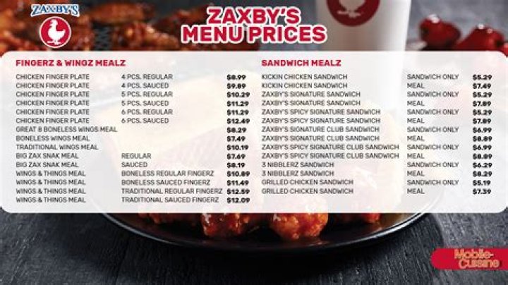 Does Zaxby’s have senior discount?