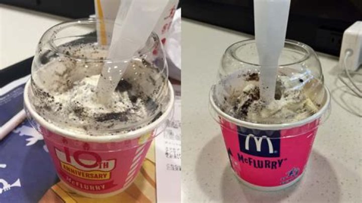 How big is a snack size McFlurry?