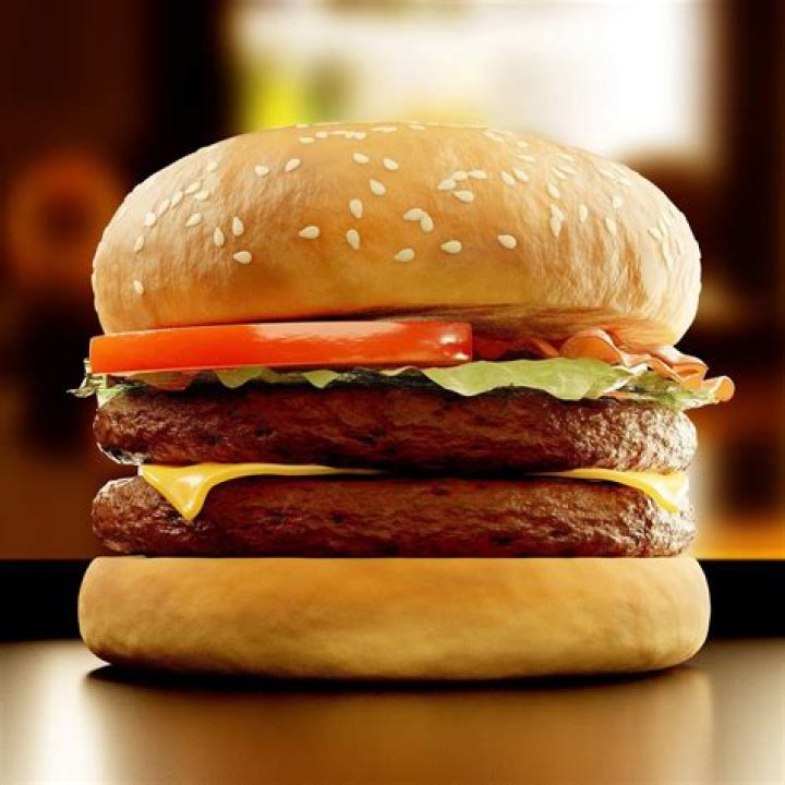 How big is Wendy’s Double Stack?