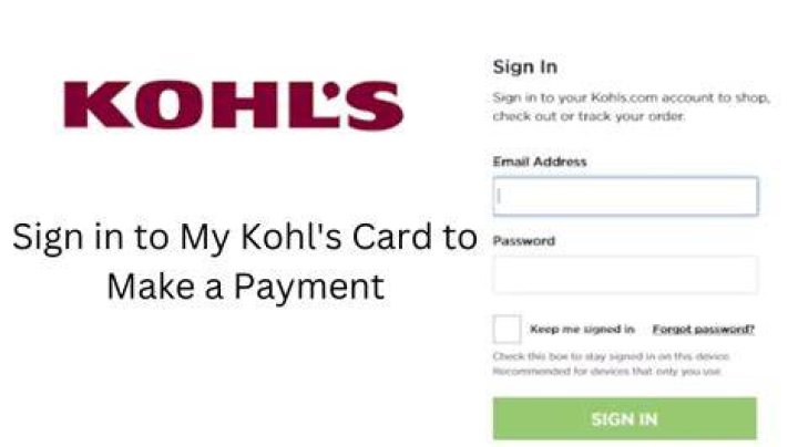 How can I check my Kohl’s account?