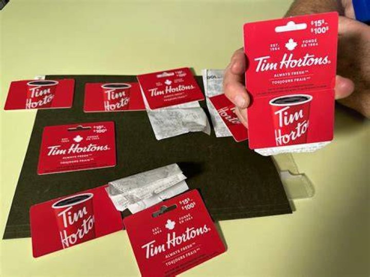 How can I get a free Tim Hortons gift card?