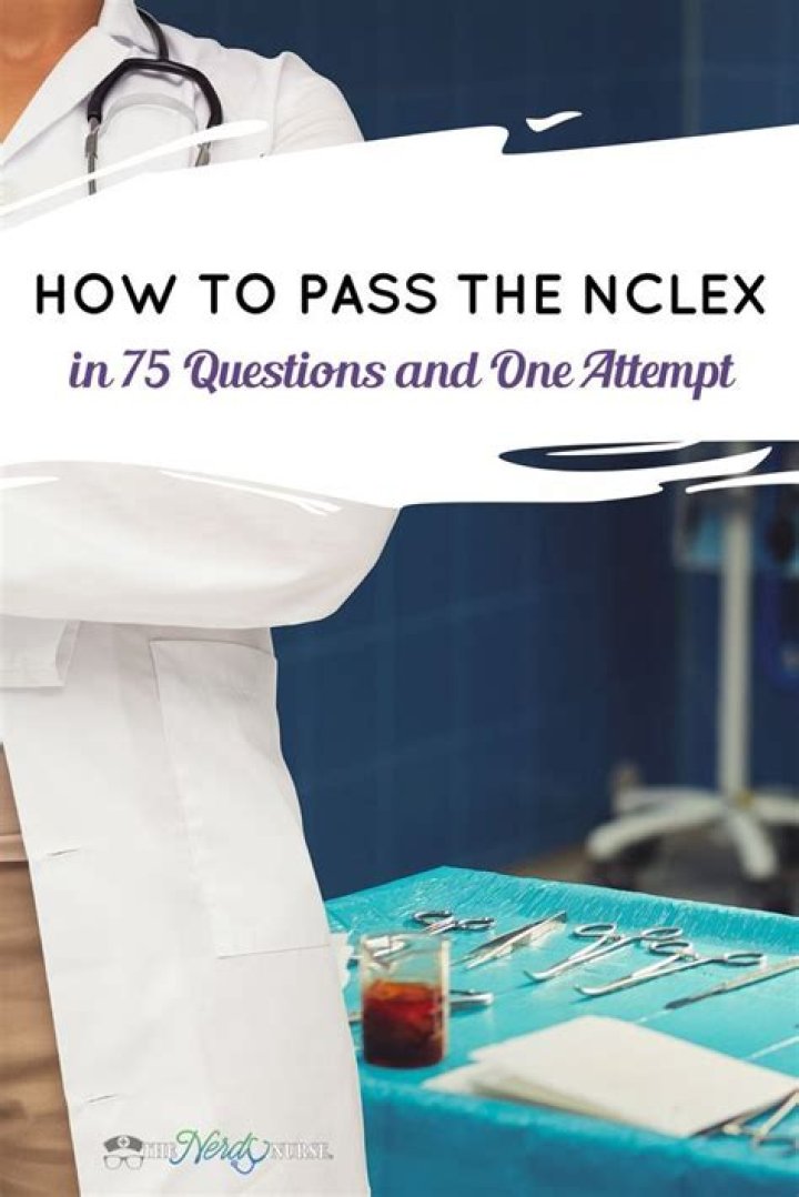 How can I pass Nclex in 75 questions?