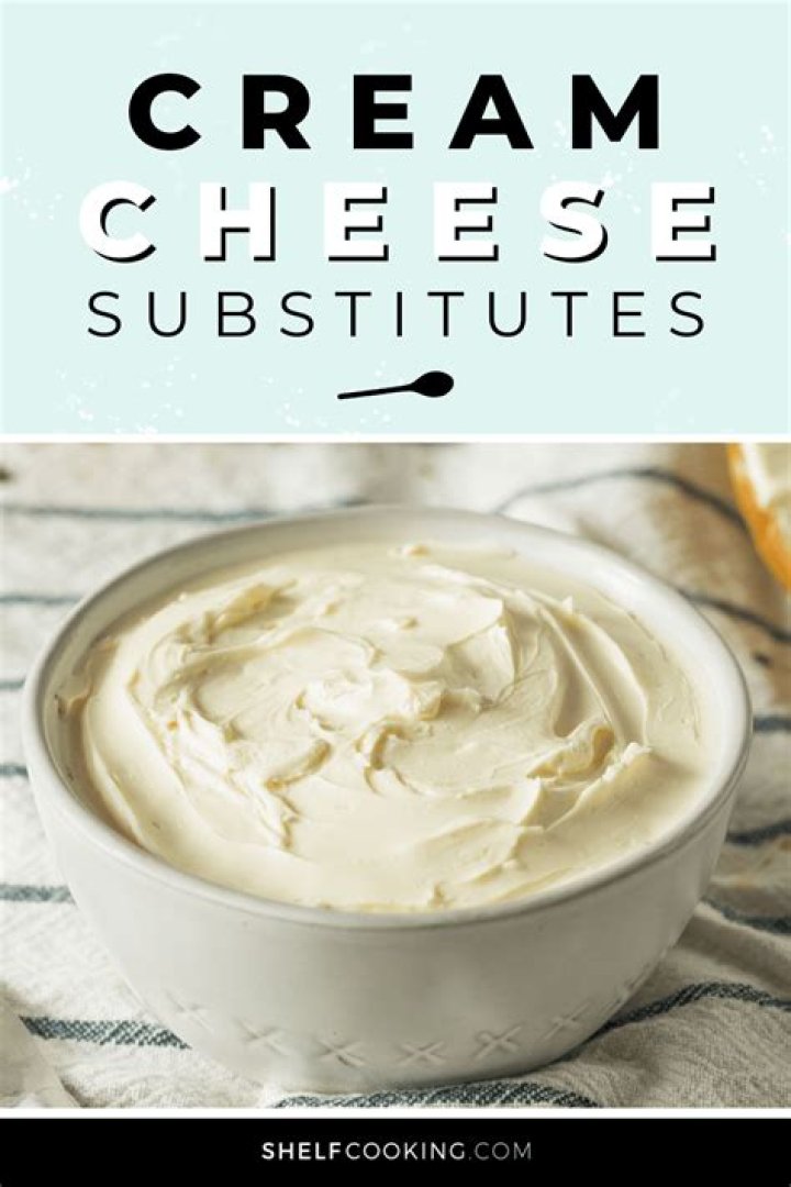 How can I substitute cream cheese?