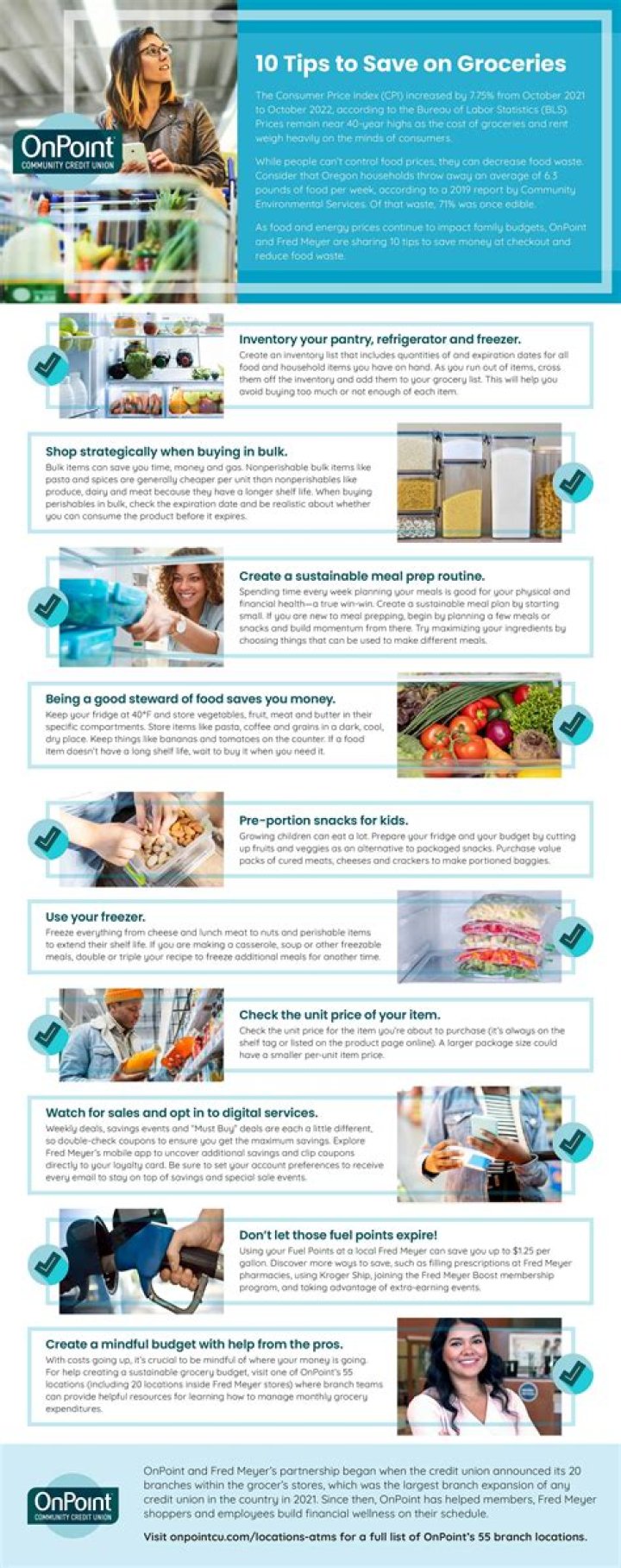 How can seniors save on groceries?