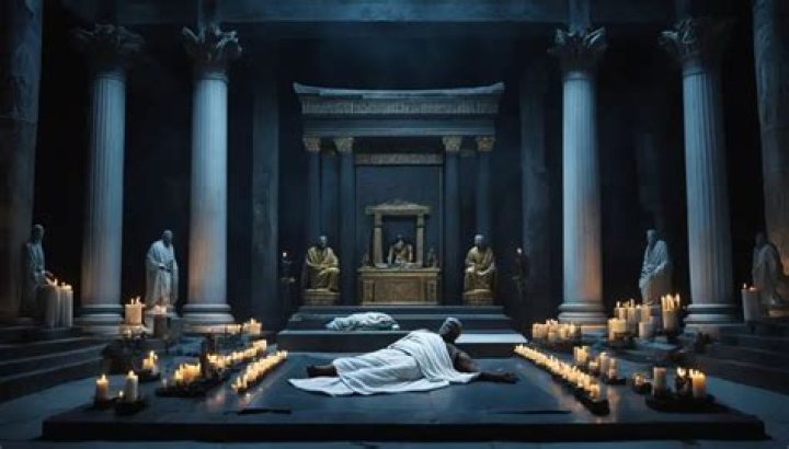 How did Zeus die in Greek mythology?