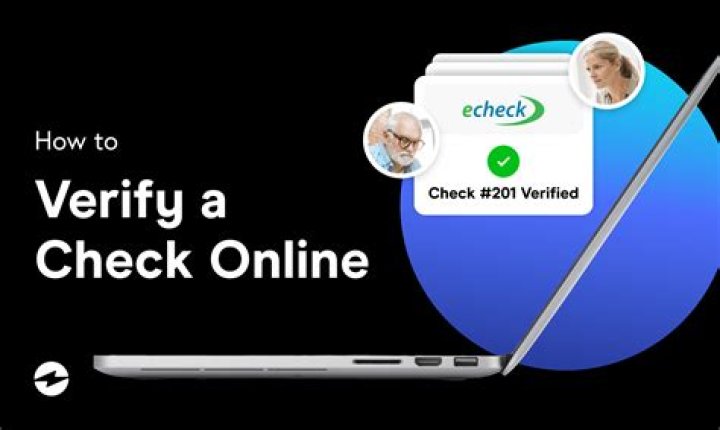How do grocery stores verify checks before accepting a check?