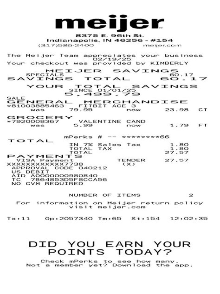 How do I add Meijer receipts to mPerks?