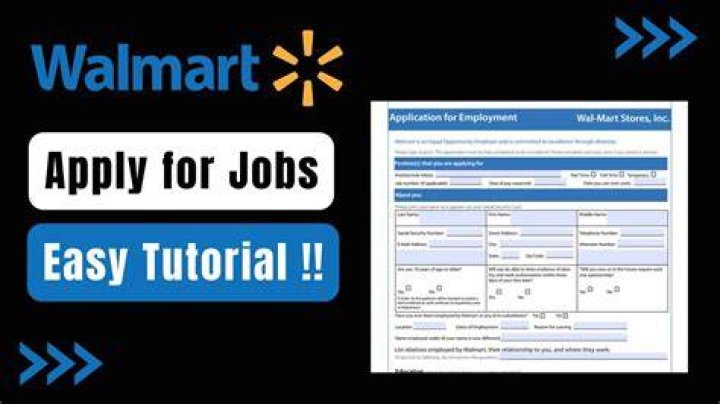 How do I apply for a job at Walmart?