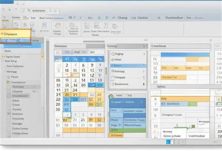 How do I change the Calendar view in Outlook for Mac?