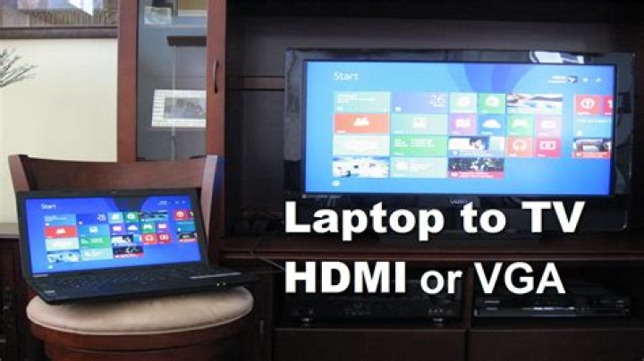 How do I connect my VGA laptop to my RCA TV?