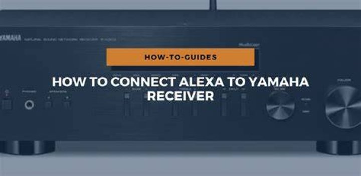 How do I connect my Yamaha receiver to Alexa?