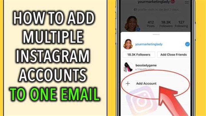 How do I create a second Instagram account with another email?