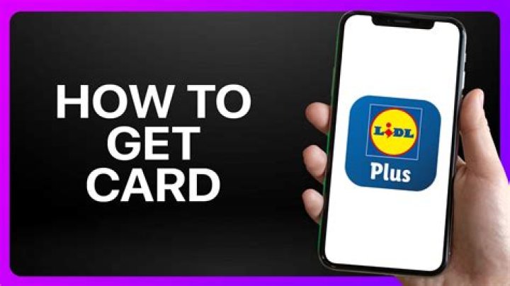 How do I download my Lidl Plus card?