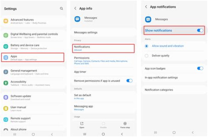 How do I enable URL on Android?