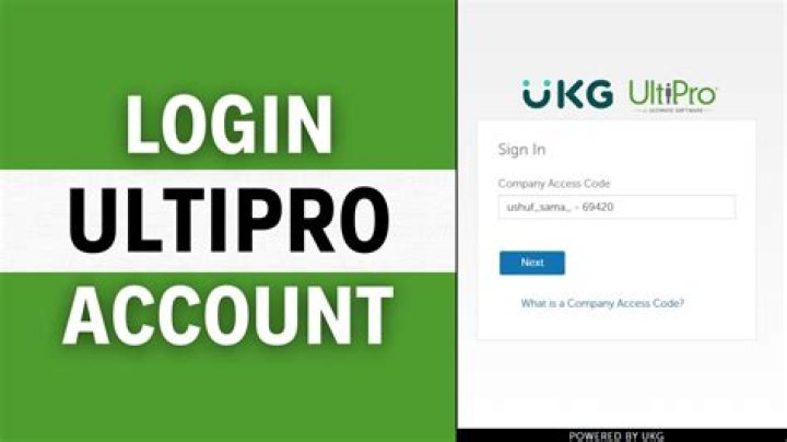 How do I find my UltiPro access code?