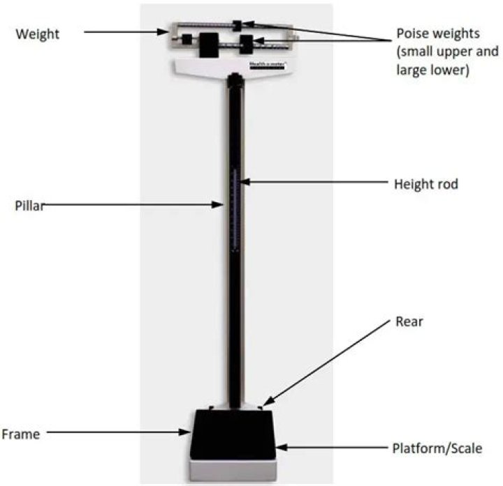 How do I fix my Health o meter scale?
