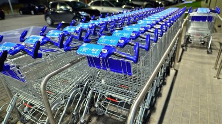 How do I get a cart at ALDI without a quarter?