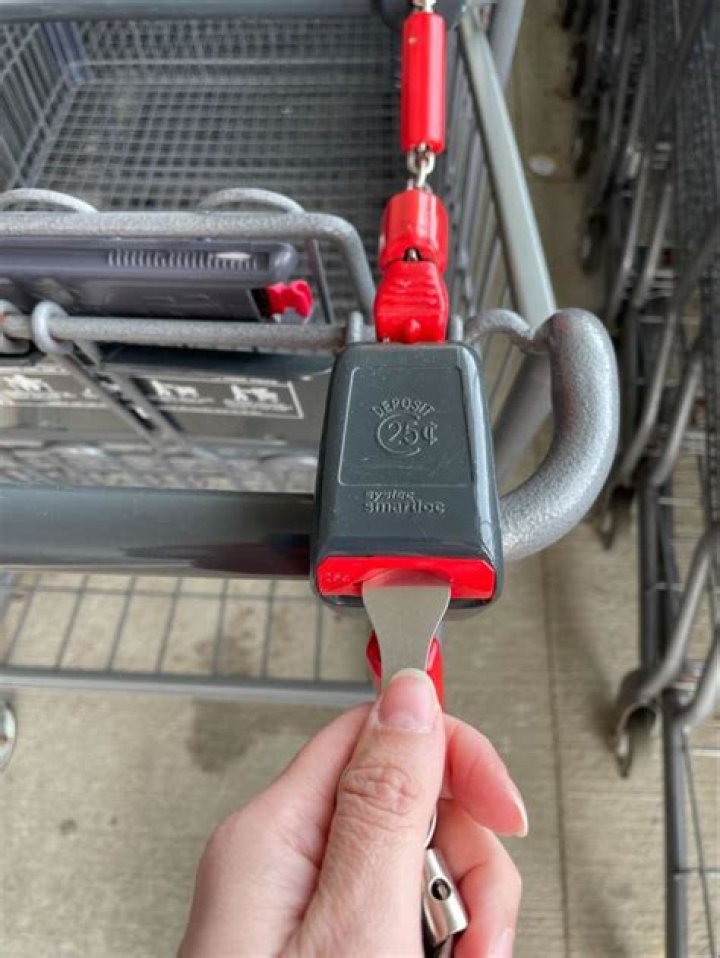 How do I get Aldi cart without a quarter?
