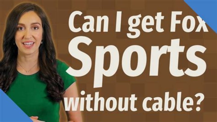 How do I get Fox Sports South without cable?
