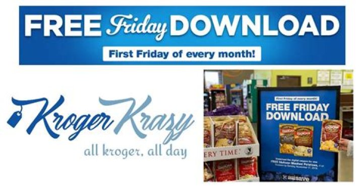 How do I get my Kroger Free Friday download?