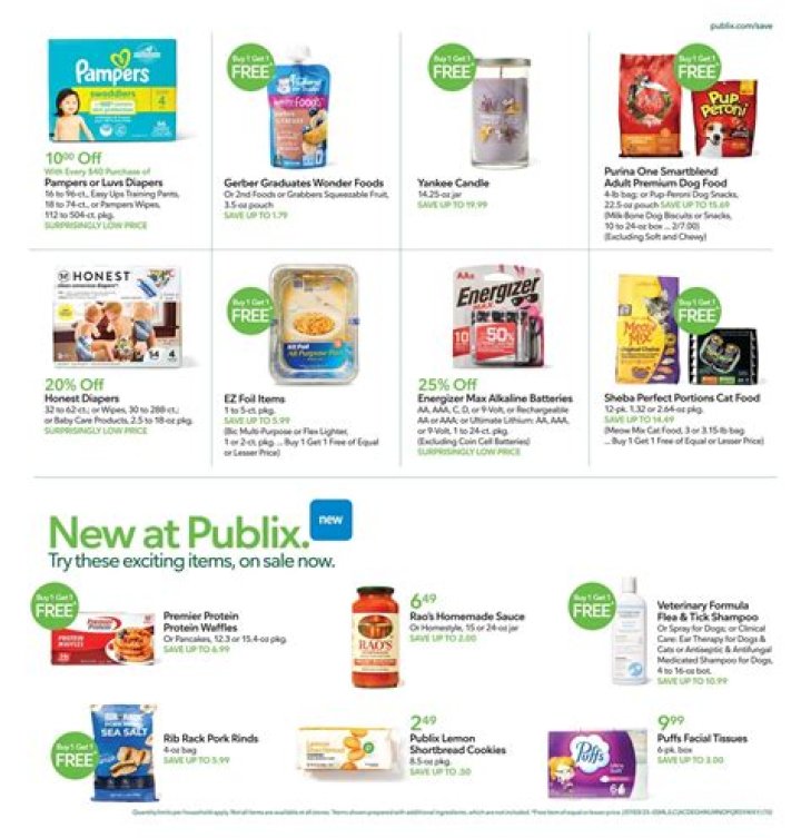 How do I get my Publix weekly ad mailed to me?