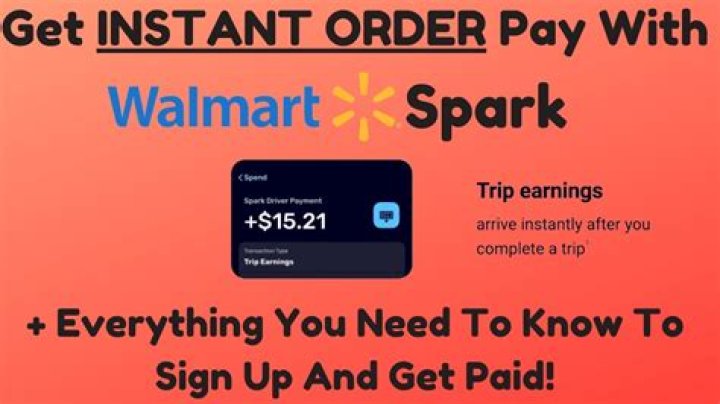 How do I get paid from spark driver?