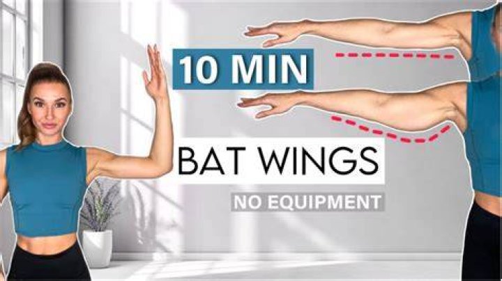 How do I get rid of bat wings?