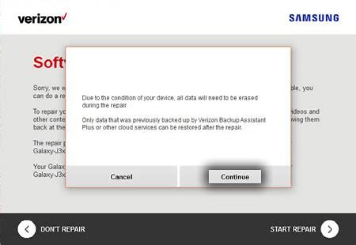 How do I install Verizon software repair assistant?
