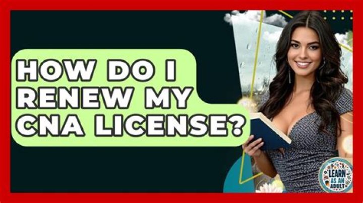 How do I keep my CNA license active in NC?