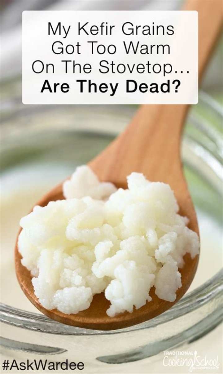 How do I know if my kefir grains are healthy?