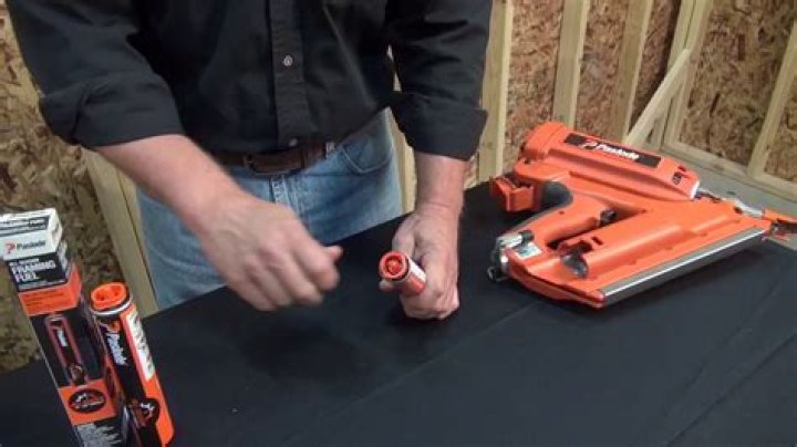 How do I load Paslode fuel cell?