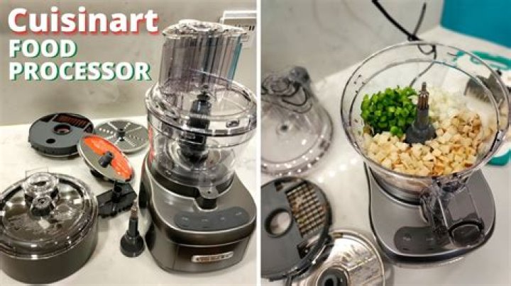 How do I make dough in my Cuisinart food processor?