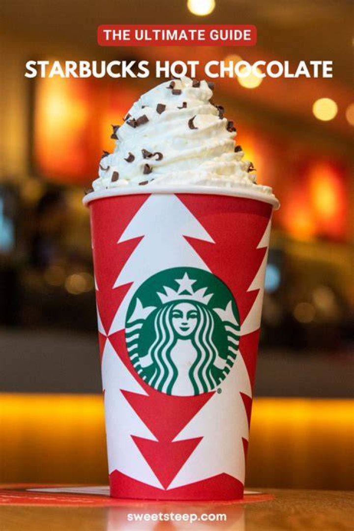 How do I order a zebra hot chocolate from Starbucks?