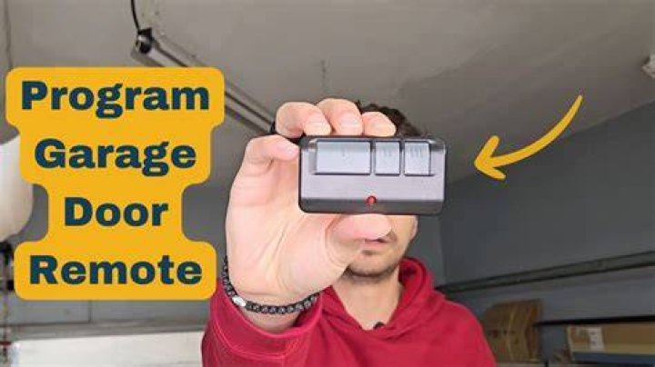 How do I program my garage door opener to my car?