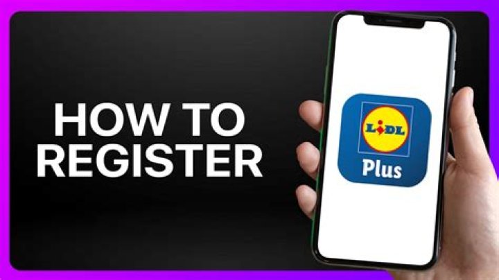 How do I register with Lidl?