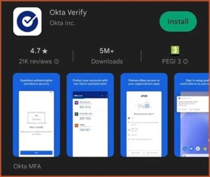 How do I set up Okta on a new phone?