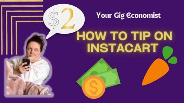 How do I tip on Instacart pickup?
