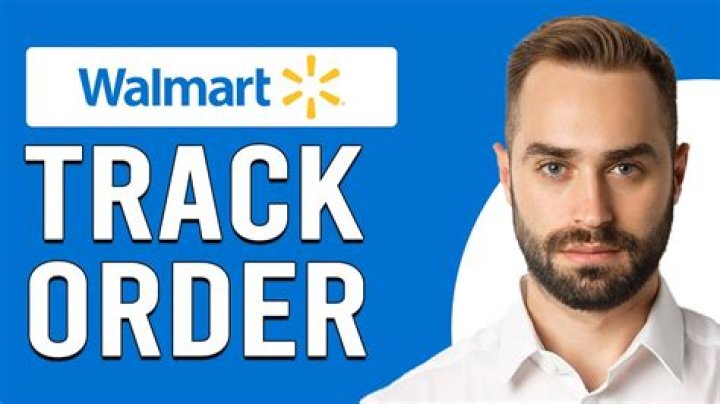 How do I track my online Walmart order?