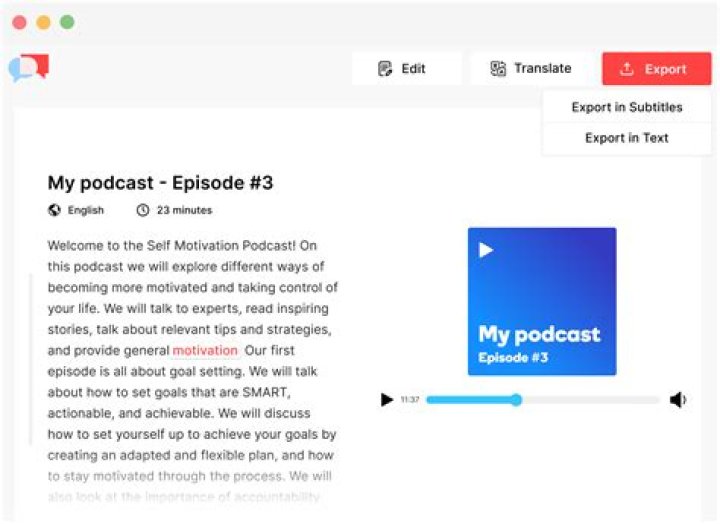 How do I transcribe podcasts for free?